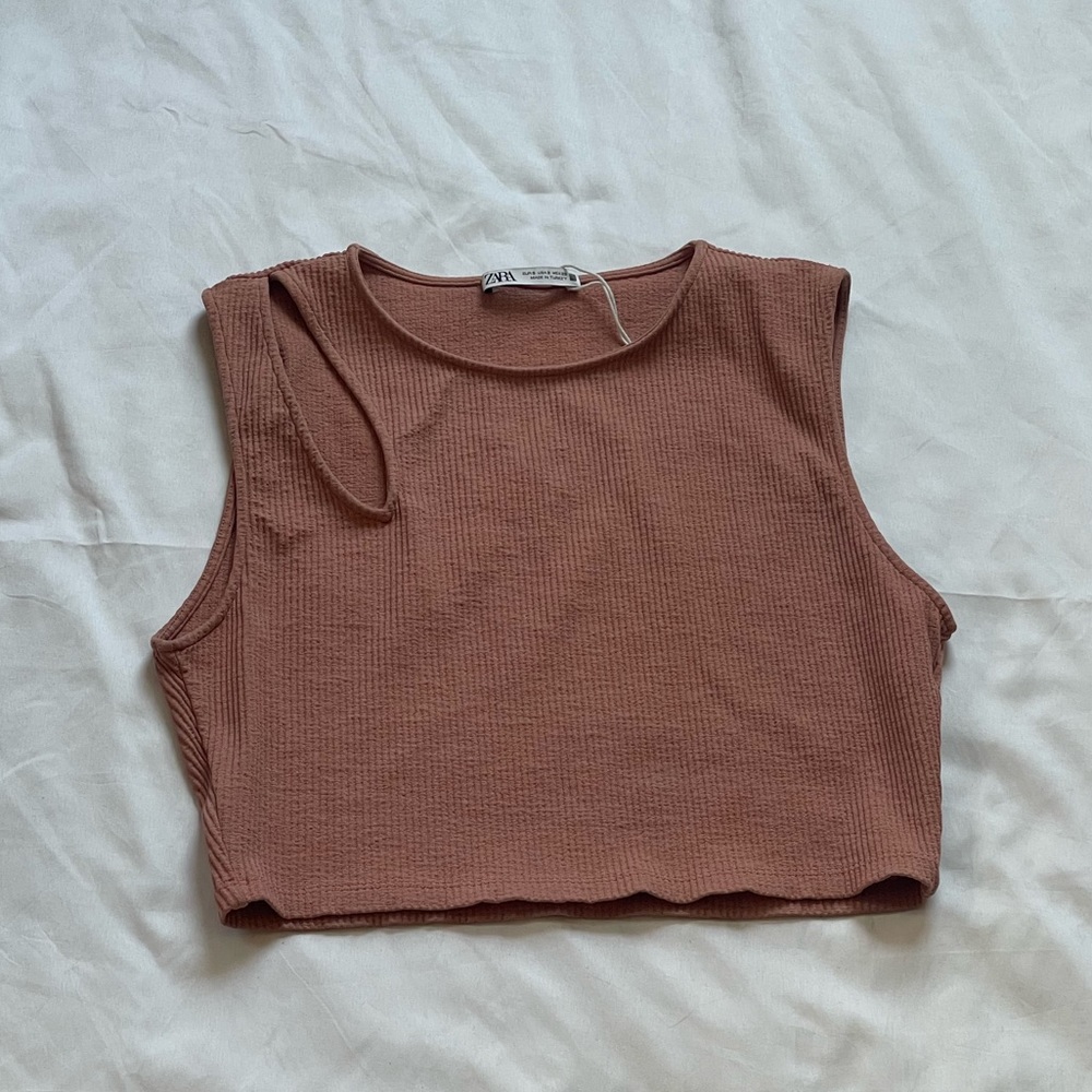 NWOT zara crop top